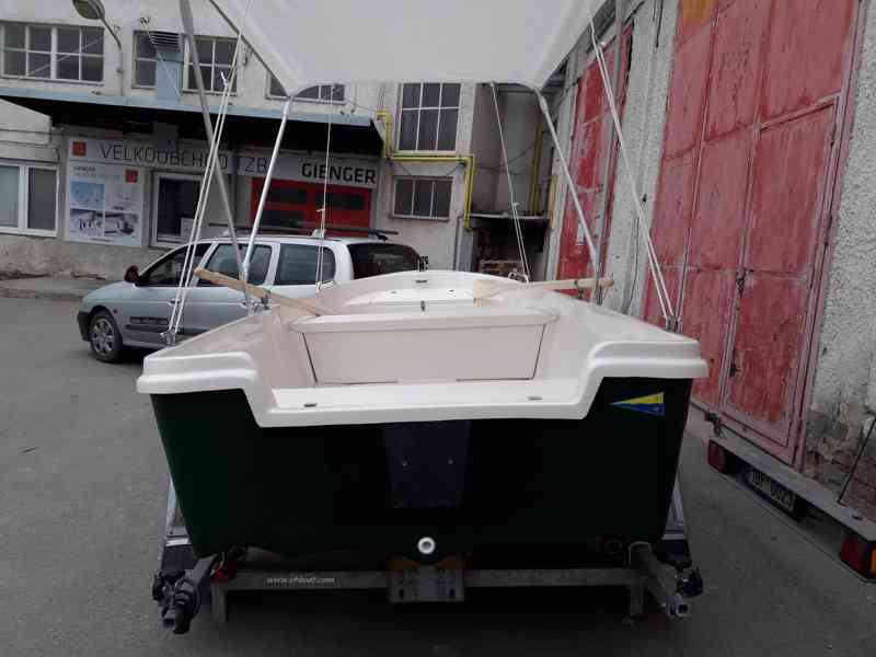 Pramice, rybářský člun, loď Nikol 400 - foto 7