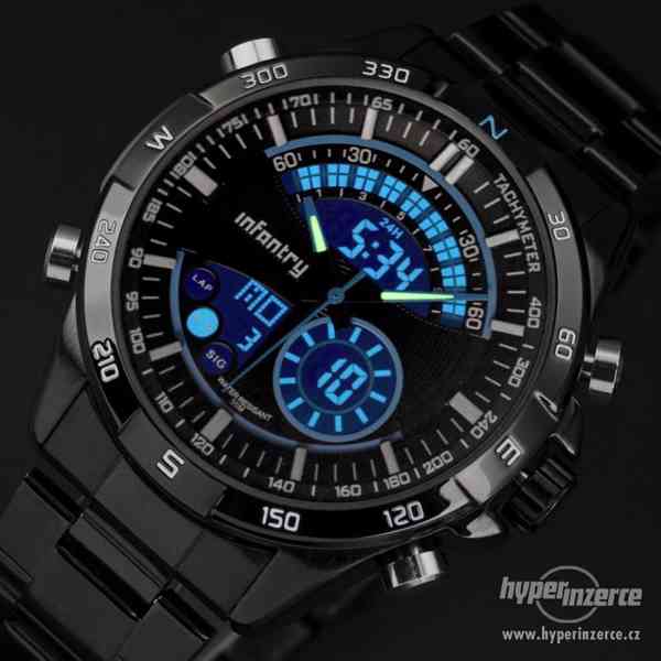 Luxusní značkové hodinky Infantry blue - foto 8