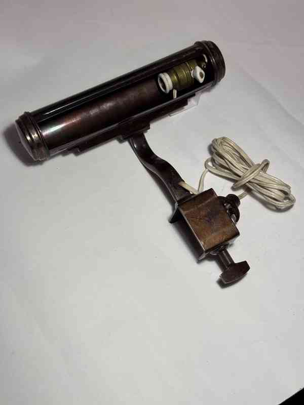 Starožitná klavírní lampička - foto 8