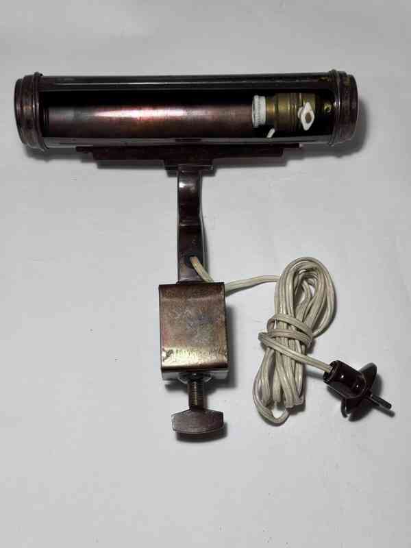Starožitná klavírní lampička - foto 7