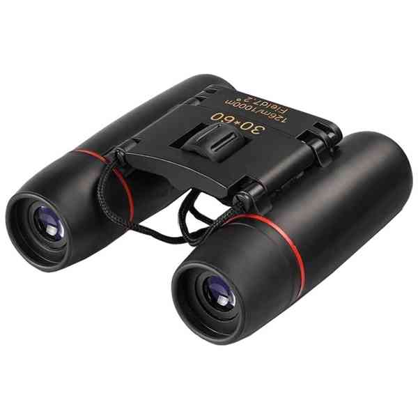 Lovecký dalekohled kompaktní 30x60 - černý - foto 12