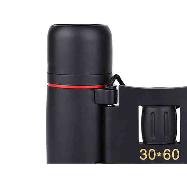 Lovecký dalekohled kompaktní 30x60 - černý - foto 3