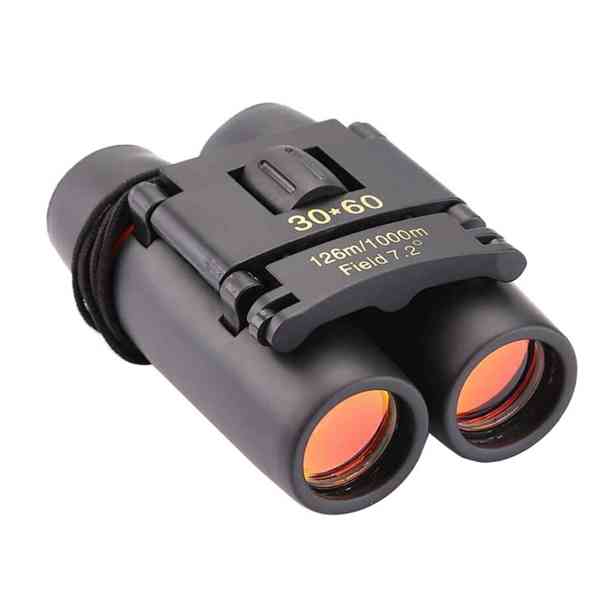 Lovecký dalekohled kompaktní 30x60 - černý - foto 10