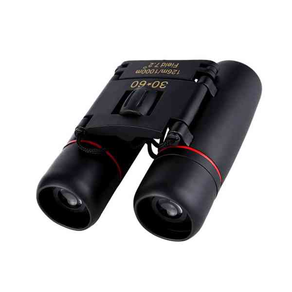 Lovecký dalekohled kompaktní 30x60 - černý - foto 9