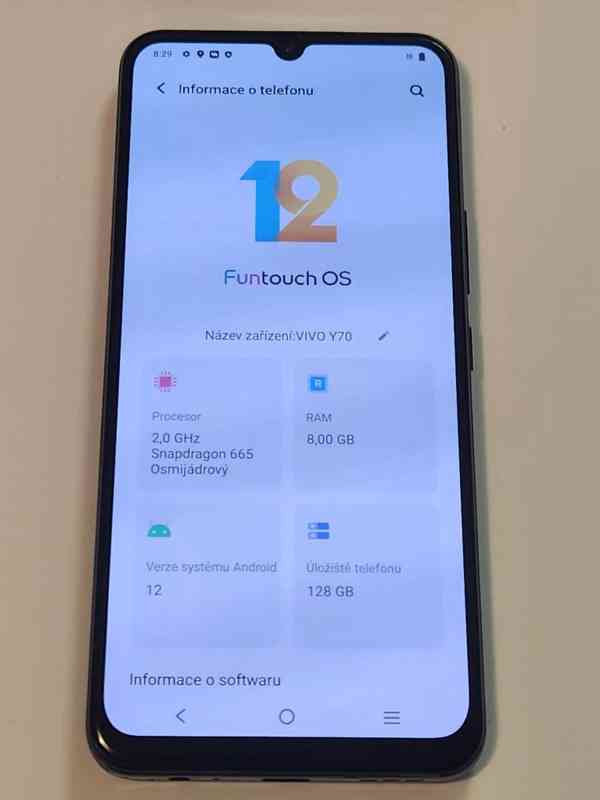 Mobilní telefon Vivo Y70 8/128GB - foto 3