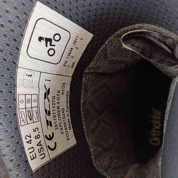 Moto boty TCX Explorer 4 Goretex - foto 7