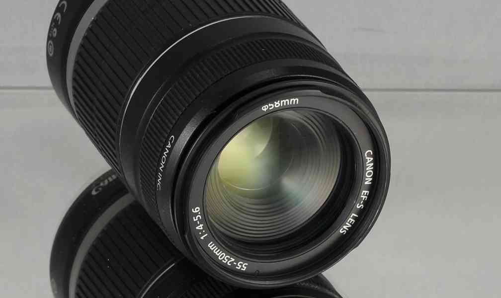 Canon EF-S 55-250mm f/4-5.6 IS **APS-C TELE-ZOOM - foto 3