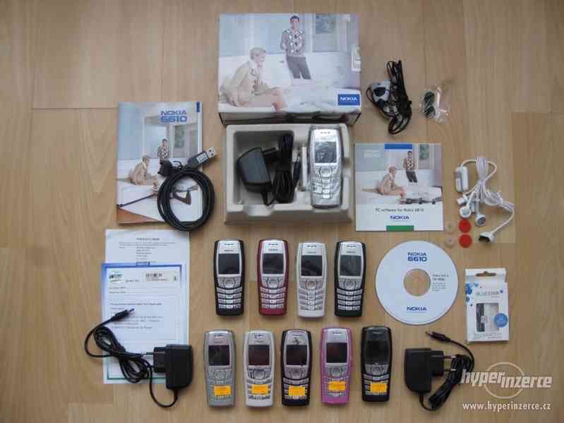 Nokia 6610 - tlačítkové mobilní telefony z r.2002 od 10,-Kč - foto 1
