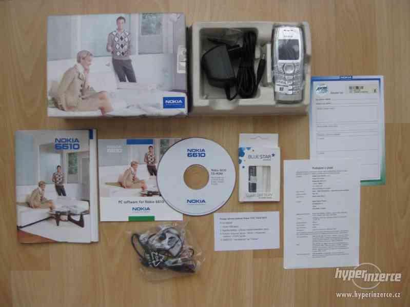 Nokia 6610 - tlačítkové mobilní telefony z r.2002 od 10,-Kč - foto 2