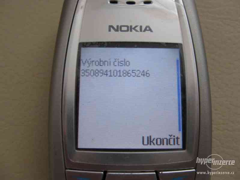 Nokia 6610 - tlačítkové mobilní telefony z r.2002 od 10,-Kč - foto 5