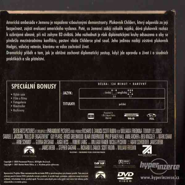 DVD Film Krvavá volba USA Rules of Engagement 2000 papírový - foto 2
