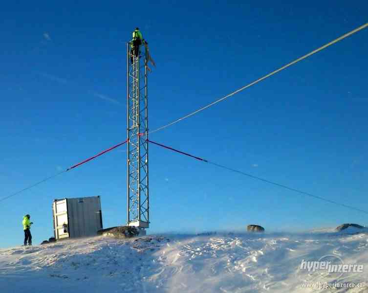 Telekomunikace, práce ve výškách i na zemi - foto 1