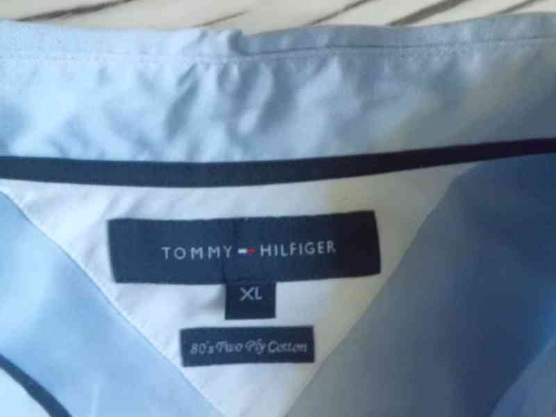 TOMMY HILFIGER málo použitá parádní košile /cotton/ XL - foto 3