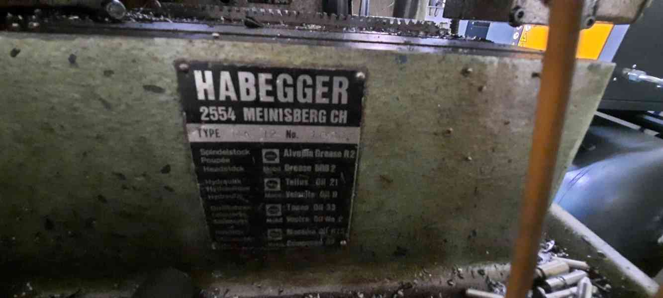 Použité hydraulické soustružnické automaty Habegger - foto 5