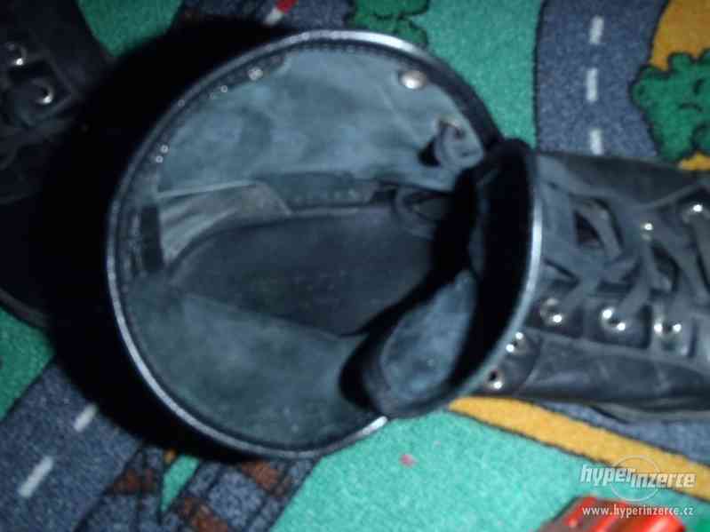 černé kožené měkkoučké vymazlené tenisky Gucci 44 - foto 7