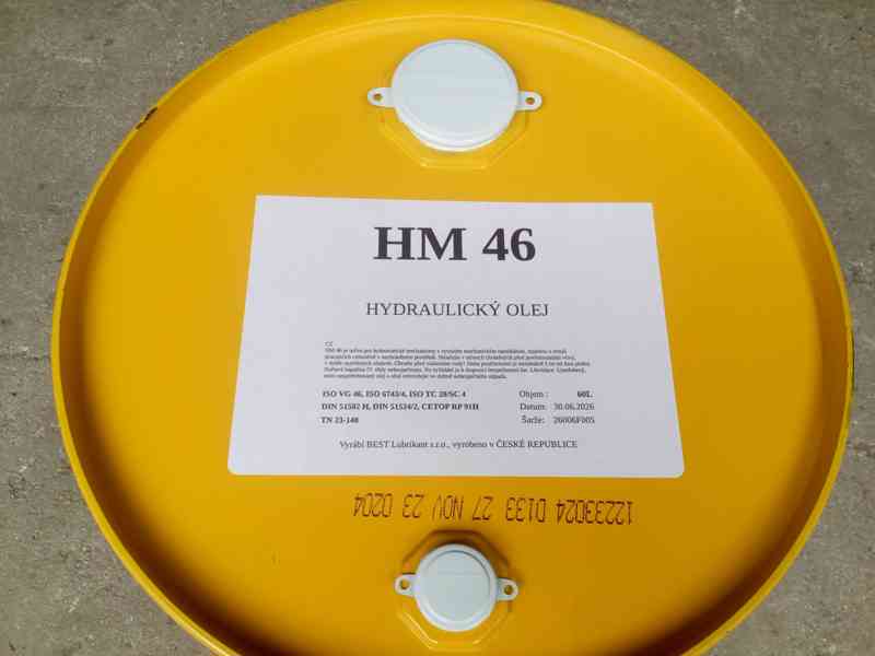 hydraulický olej HM 46 - foto 3