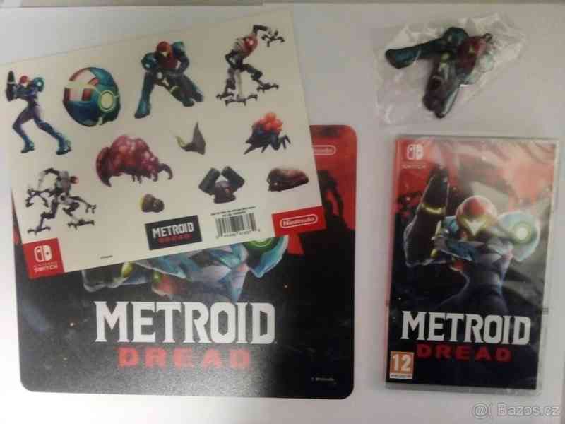Switch Metroid Dread + dárky - foto 1