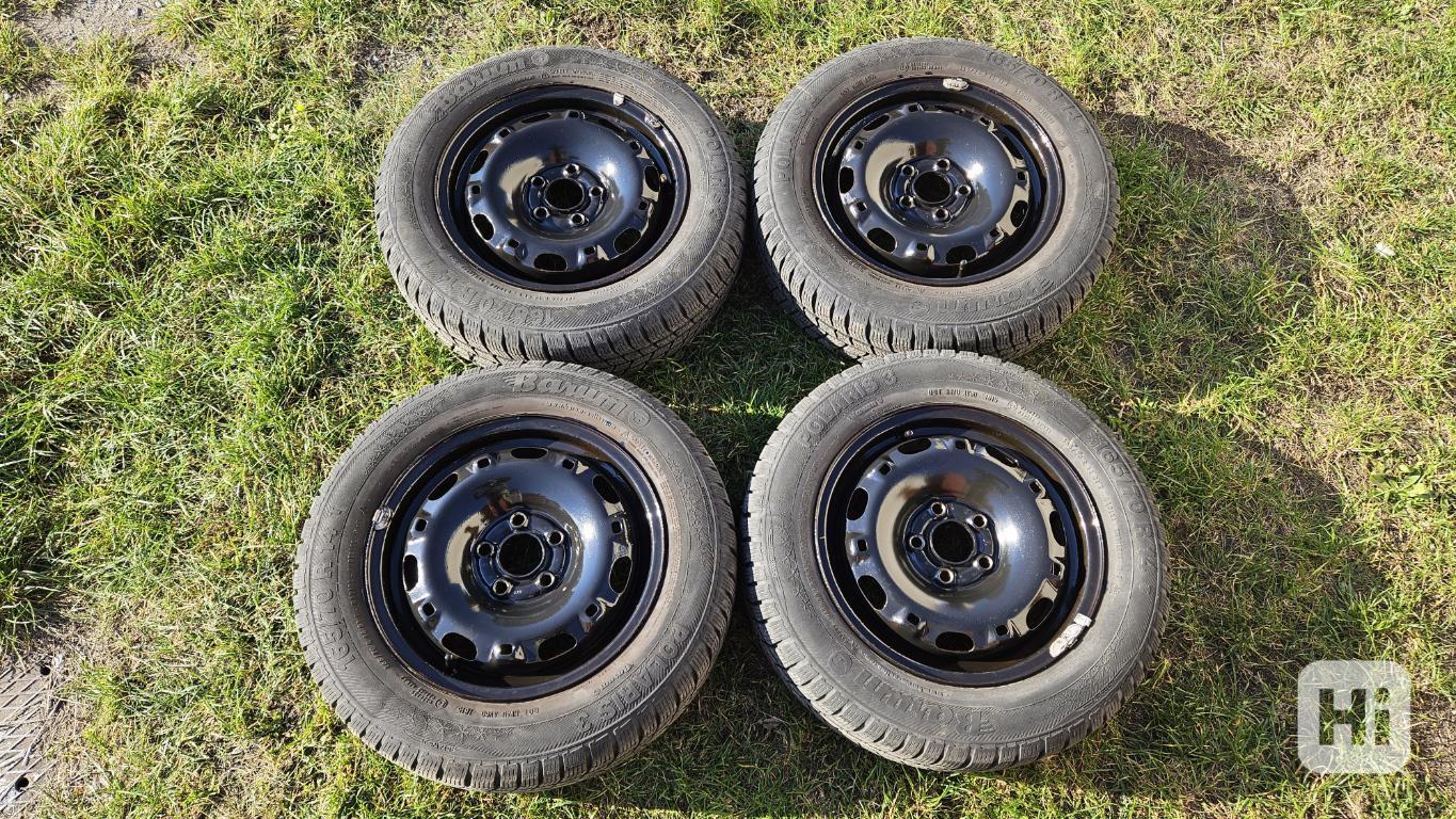Škoda Fabia zimní pneumatiky 165/70R14 disky 5Jx14 5x100  - foto 1