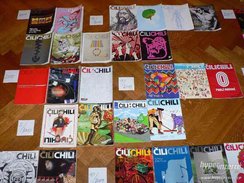 ČILICHILI časopisy, sbírka vydání 2004 až 2011 - foto 4