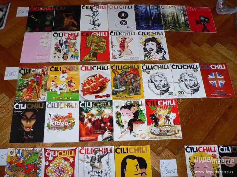 ČILICHILI časopisy, sbírka vydání 2004 až 2011 - foto 8