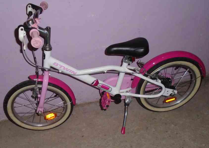 Prodám dětské kolo 16“. BTWIN Docto Girl 500. - foto 4
