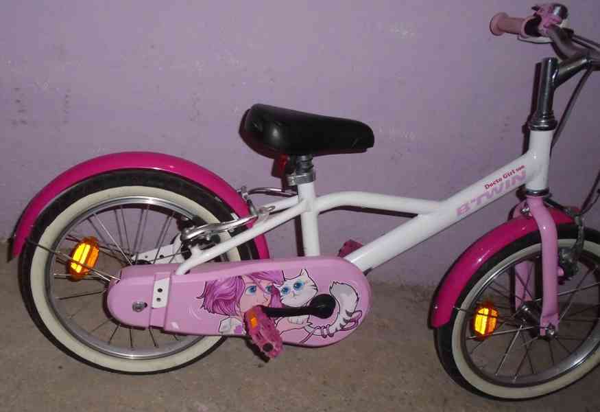 Prodám dětské kolo 16“. BTWIN Docto Girl 500. - foto 2