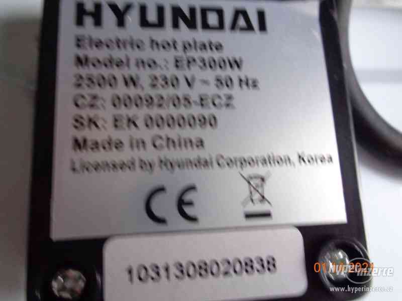 dvouplotýnkový vařič Hyundai - foto 3