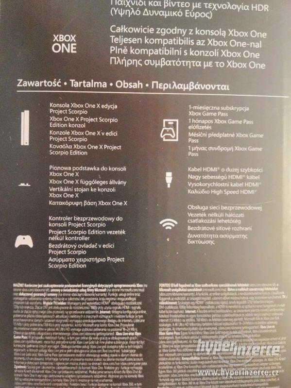 Xbox one X-Project Scorpio edice Vhodný jako dárek - foto 4