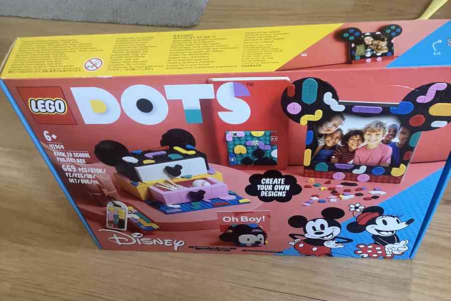 Lego Dots 41694 Školní boxík Myšák Mickey a Myška Minnie - foto 5