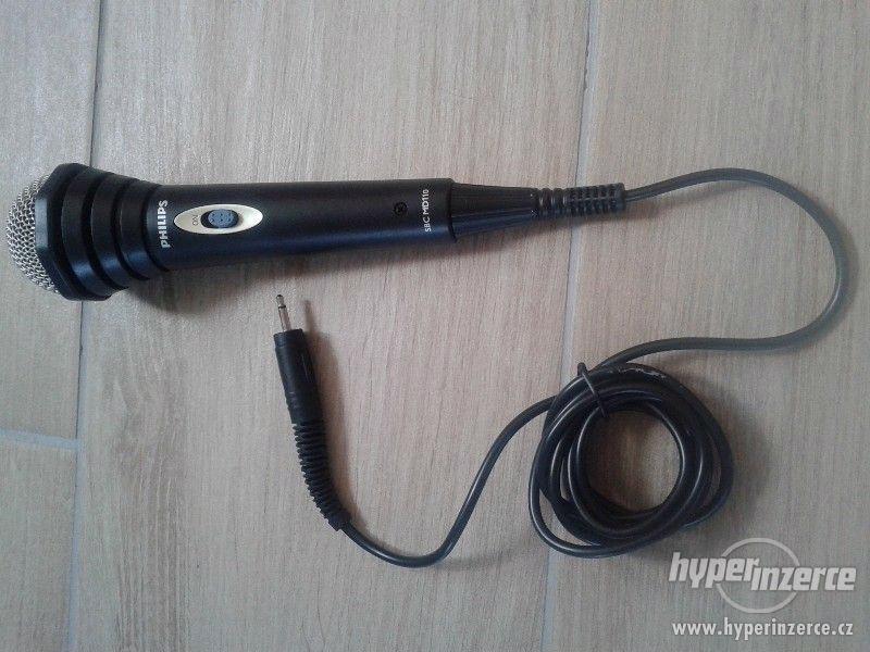 Dynamický mikrofon Philips SBCMD110 - černý - foto 4