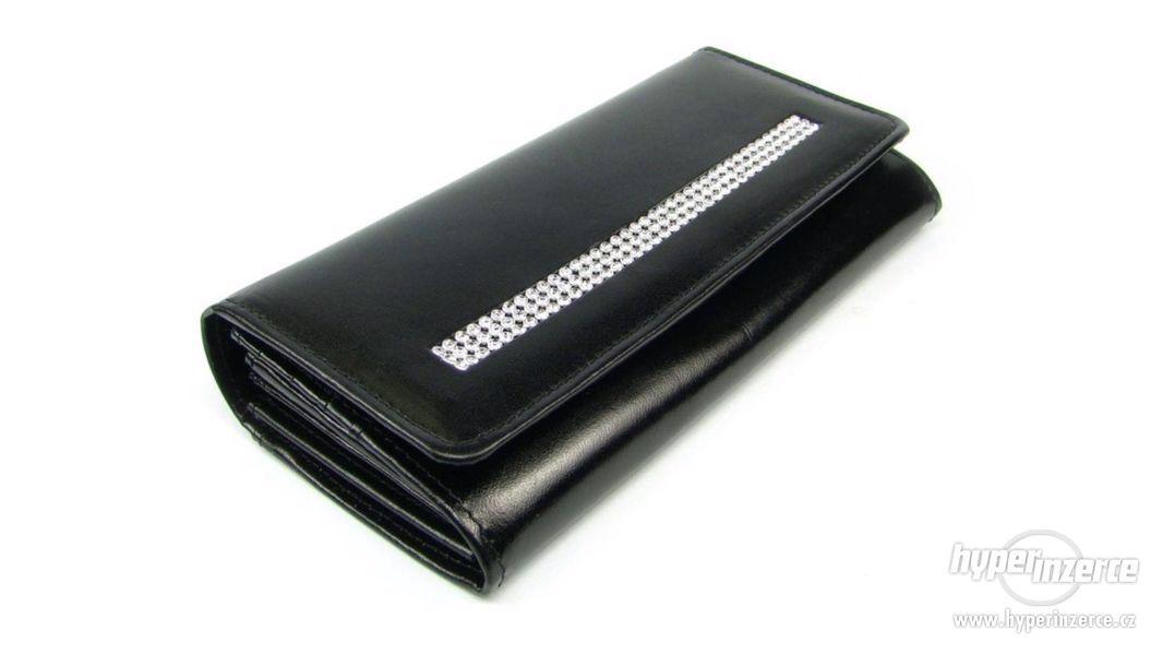 Stylová dámská peněženka černá - foto 2