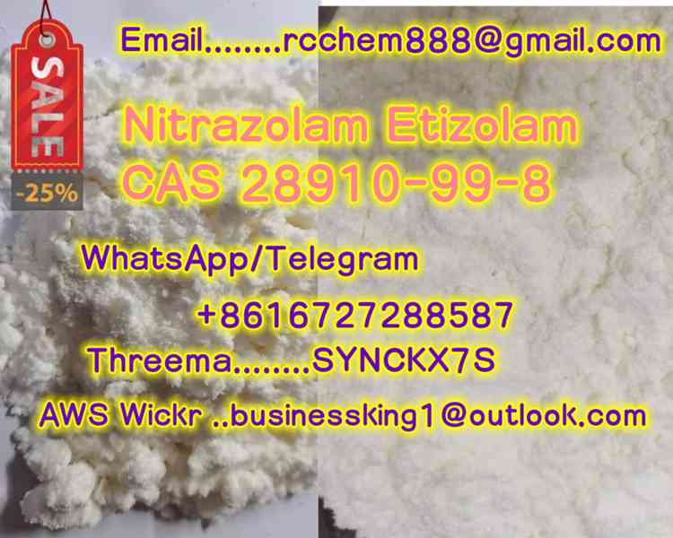 Popent Benzos powder Nitrazolam  CAS 28910-99-8 Etizolam  - foto 1