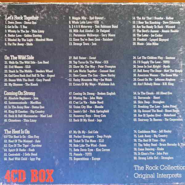 CD - 80 BEST ROCK HITS - (4 CD) - foto 2
