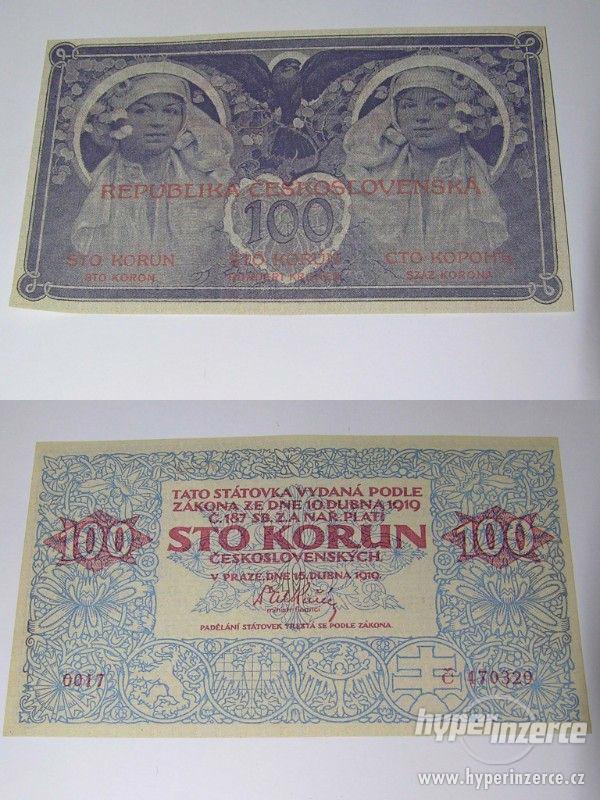 oboustranná  kopie nevydaných bankovek ČSR , ČSSR ,RU - foto 3