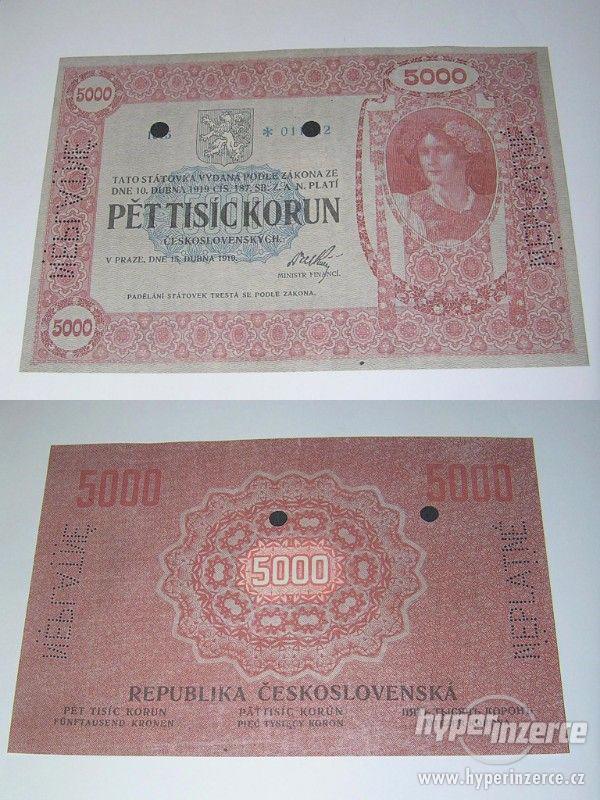 oboustranná  kopie nevydaných bankovek ČSR , ČSSR ,RU - foto 6