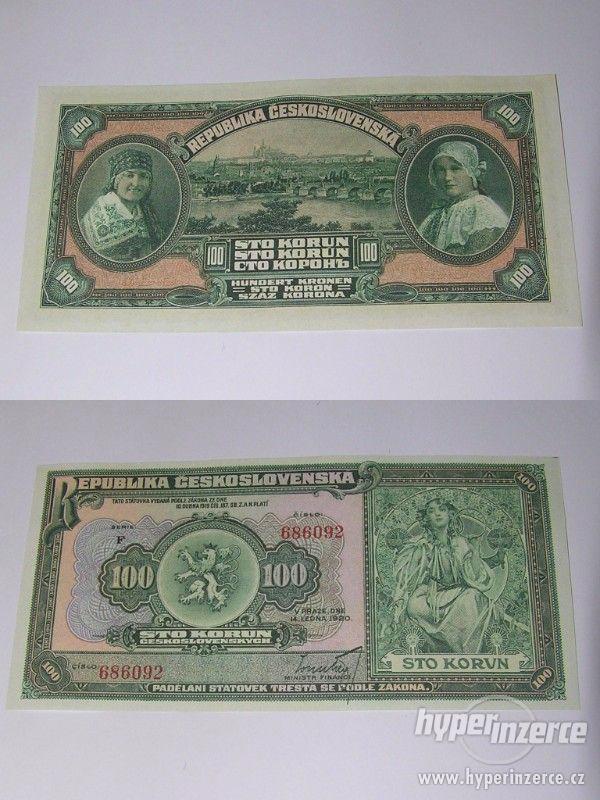 oboustranná  kopie nevydaných bankovek ČSR , ČSSR ,RU - foto 8