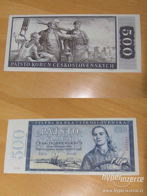oboustranná  kopie nevydaných bankovek ČSR , ČSSR ,RU - foto 10