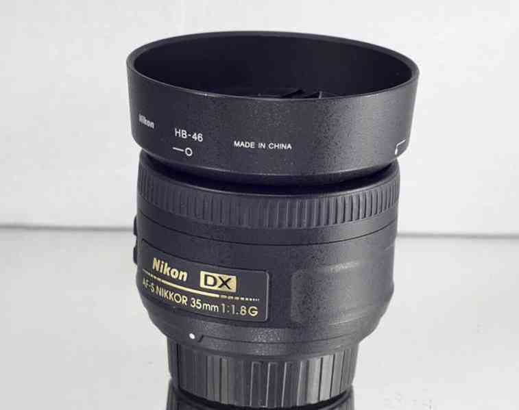 Nikon AF-S Nikkor 35 mm f/1.8 G **DX Pevný lens - foto 6
