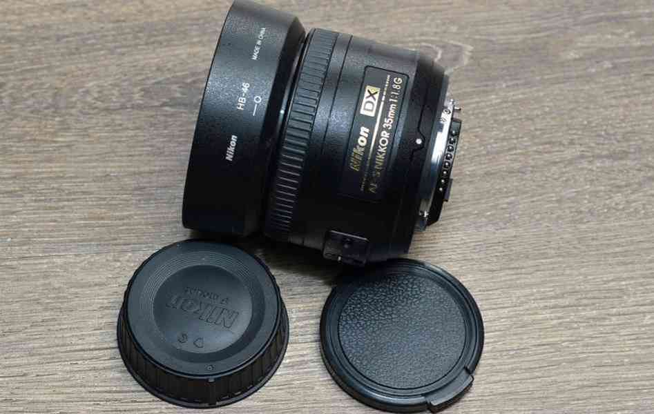 Nikon AF-S Nikkor 35 mm f/1.8 G **DX Pevný lens - foto 3