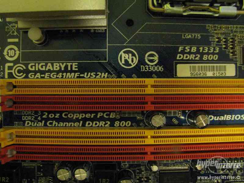 Základní deska Gigabyte GA-EG41MF-US2H - foto 2