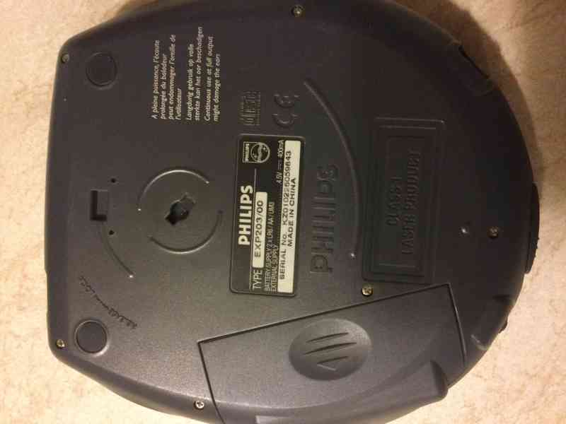 Philips EXP203 CD R-RW MP3 ACC Player Portable Discman - foto 4