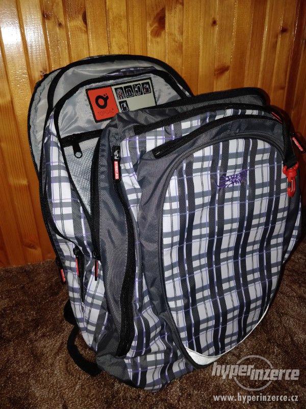 Studentský batoh Topgal HIT 134 C - Grey + pláštěnka - foto 2