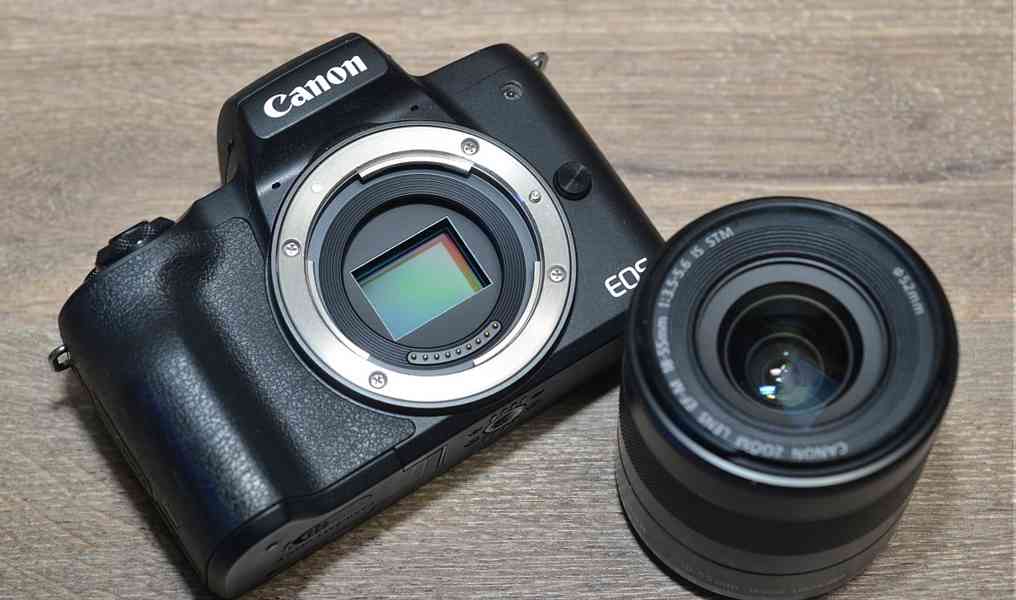 Canon EOS M50+18-55mm *Full HDV*WIFI/NFC 17600 Exp - foto 4