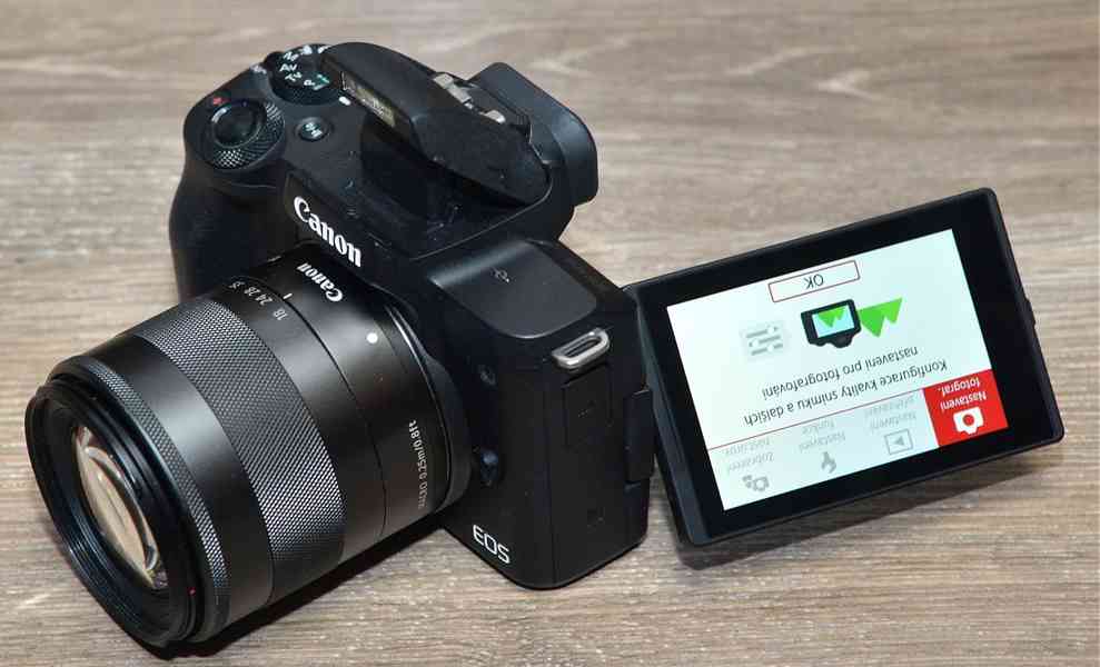 Canon EOS M50+18-55mm *Full HDV*WIFI/NFC 17600 Exp - foto 8