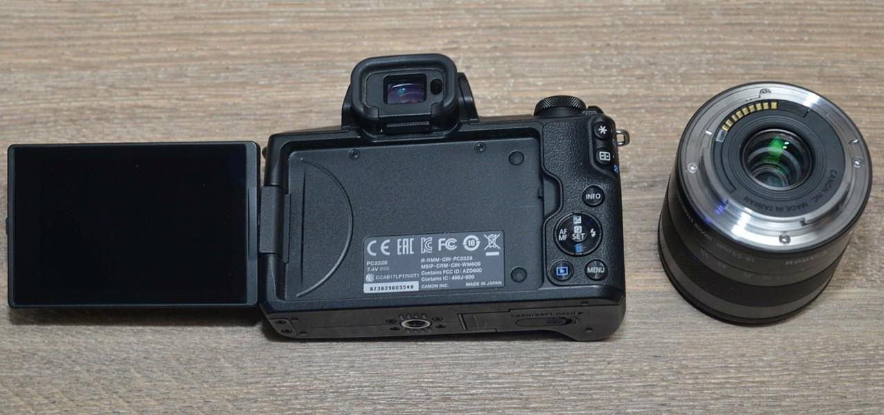 Canon EOS M50+18-55mm *Full HDV*WIFI/NFC 17600 Exp - foto 5