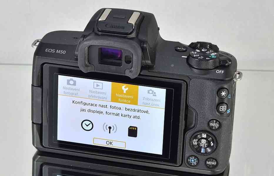 Canon EOS M50+18-55mm *Full HDV*WIFI/NFC 17600 Exp - foto 9