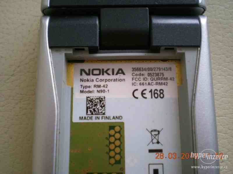 Nokia N90 - historické telefony z r.2005 od ceny 950,-Kč - foto 38