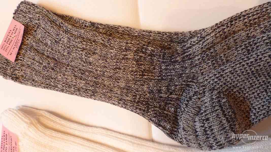 Teplé ponožky - foto 2