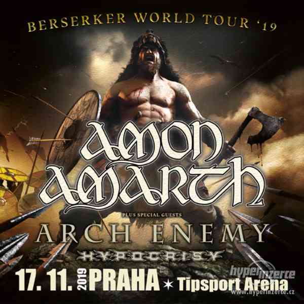 Amon Amarath 17.11.2019 Praha - foto 1