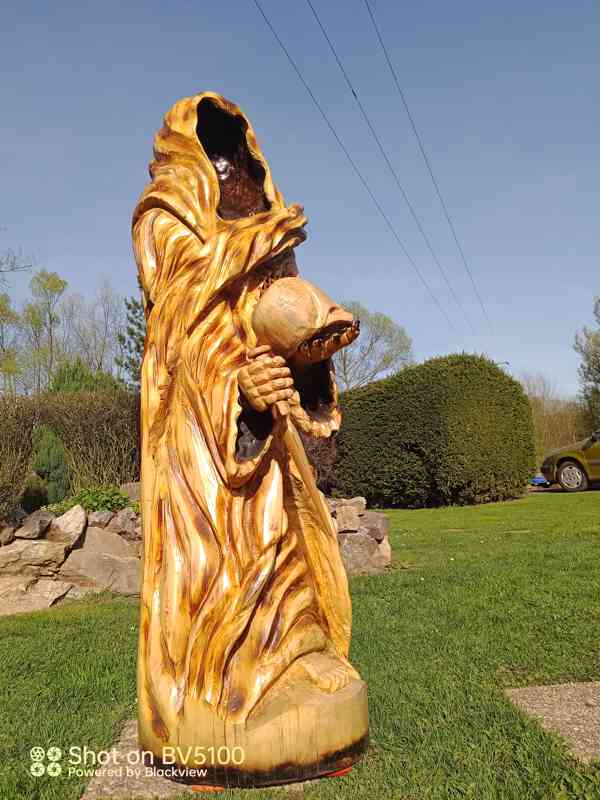 Dřevěné sochy - Zlo - foto 1
